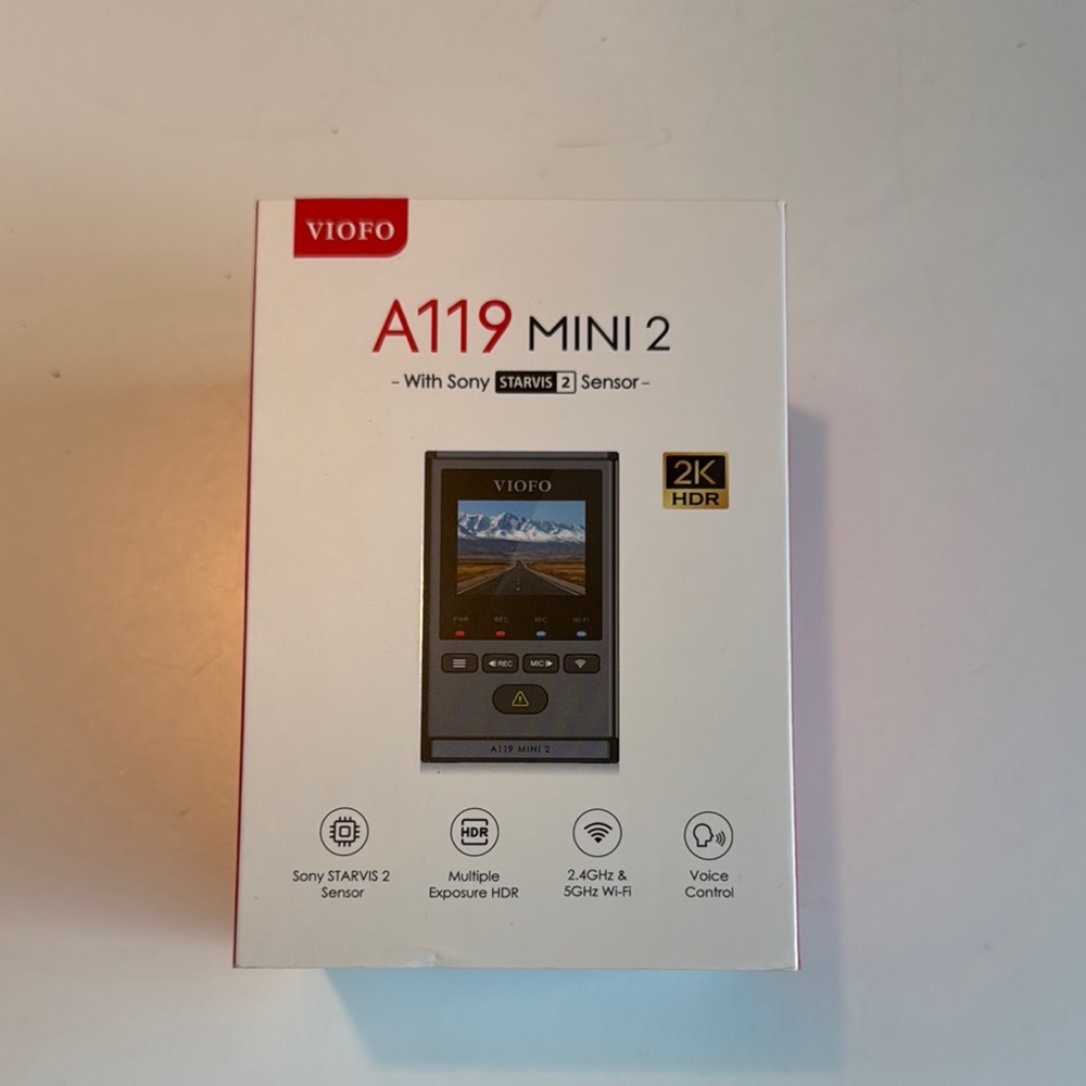 A119 Mini 2 Dash Cam - Black